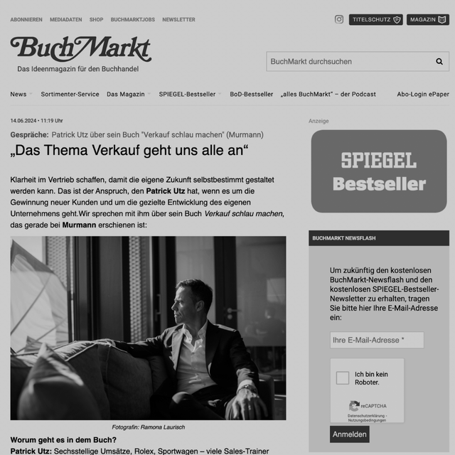 BUCHMARKT Patrick Utz